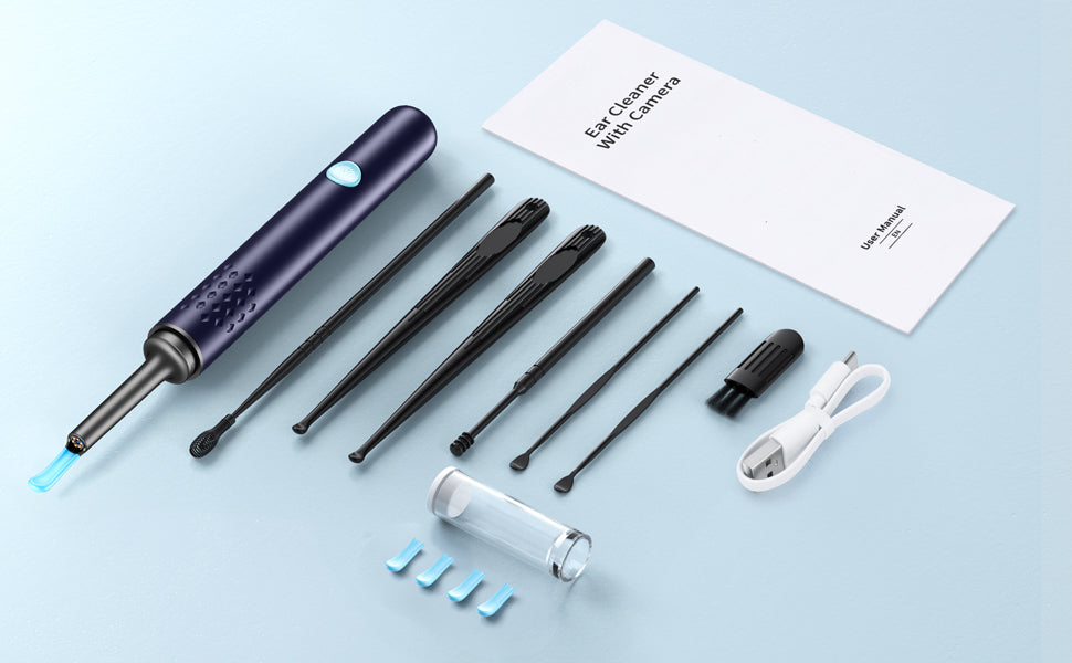 Professional Ear Wax Removal Kit – Wireless Camera & LED Light